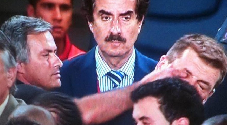 Mourinho sticht Ex-Barça-Trainer Vilanova (†) ins Auge.