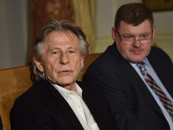 Roman Polanski im Oktober 2015 bei einer Pressekonferenz in Warschau.