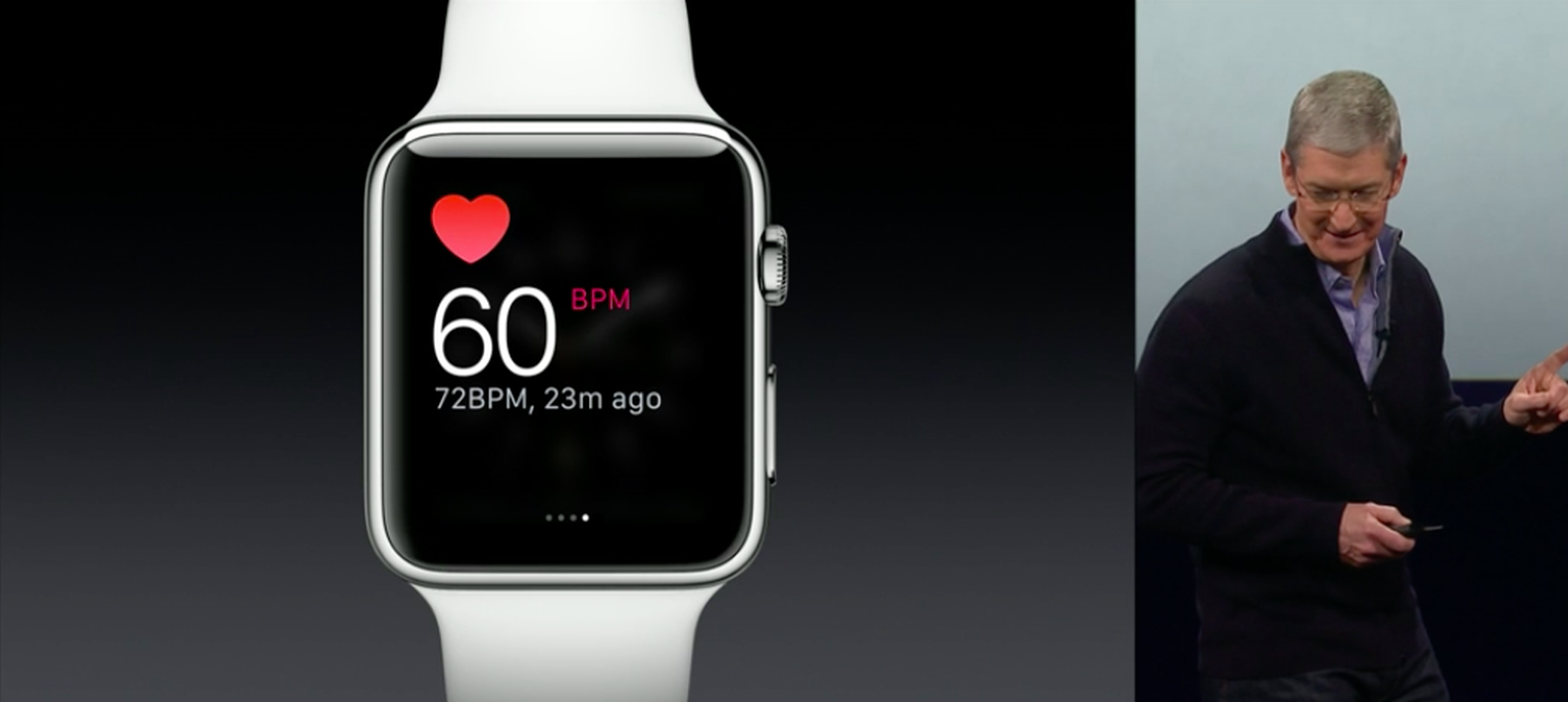 5. Die Apple Watch dient auch als Fitness-Gadget und kommt mit einem Pulsmesser daher. #amazing #wow #awesome