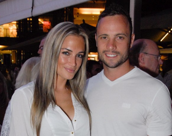 Da war die Welt für&nbsp;Oscar Pistorius und&nbsp;Reeva Steenkamp noch in Ordnung.