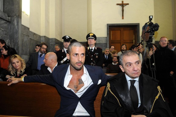 Bildnummer: 05236243 Datum: 10.12.2009 Copyright: imago/Gribaudi/ImagePhoto
Vallettopoli Trial, the photographs agent Fabrizio Corona sentenced to 3 years and 8 months of jail for several cases of ex ...