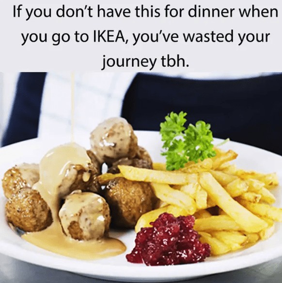 Ikea Memes mit Köttbullar