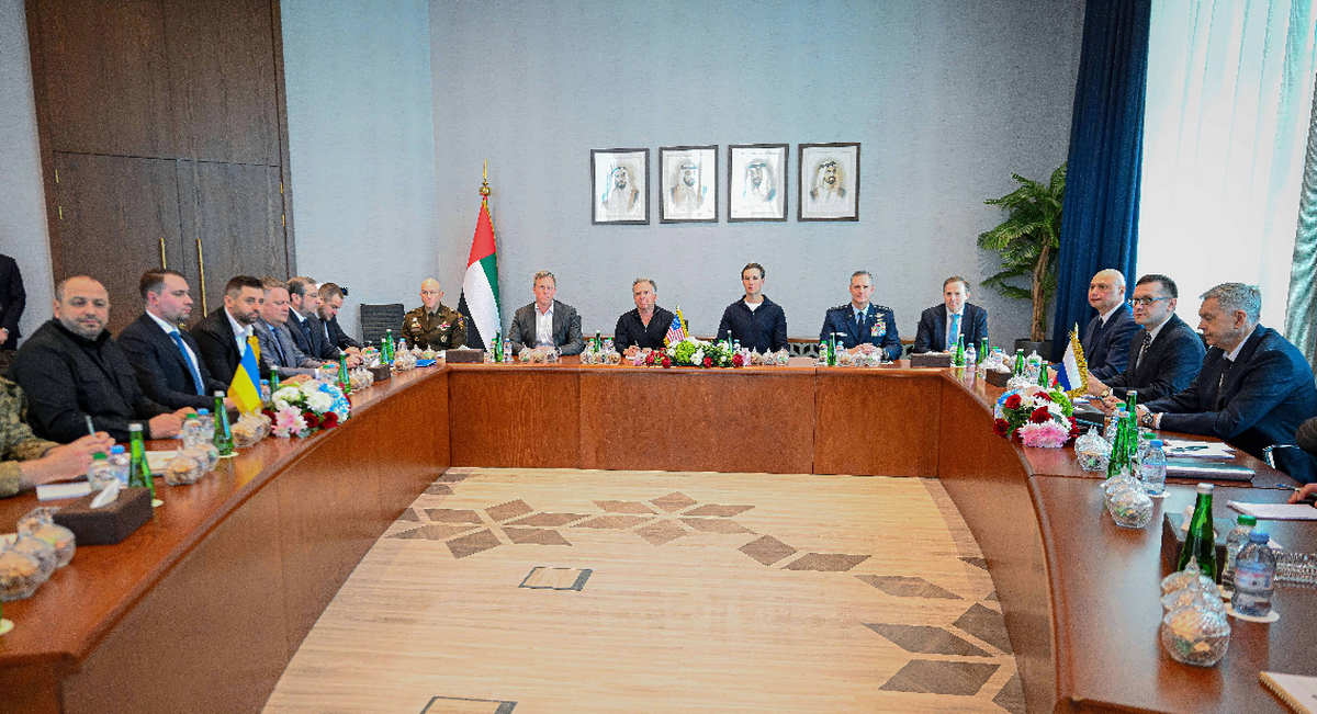 Die zweite Runde der von den USA vermittelten Gespräche zwischen Russland und der Ukraine fand in Abu Dhabi statt.