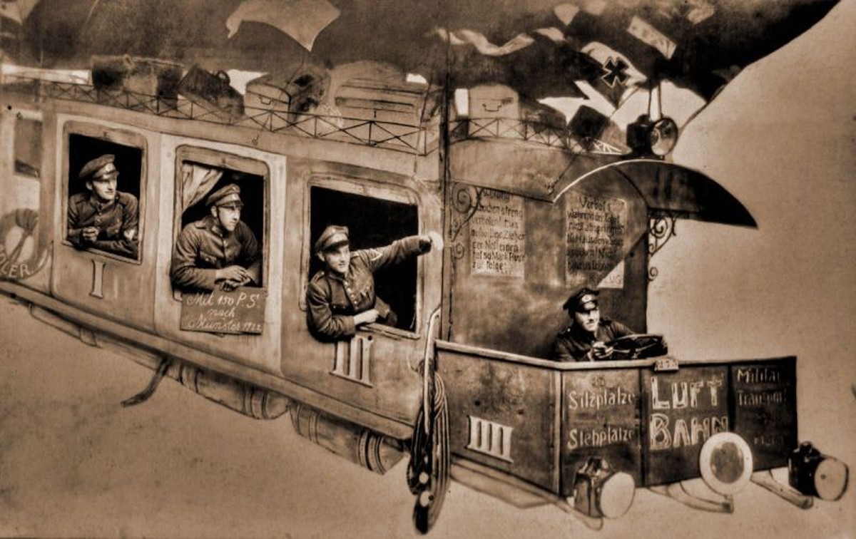 Flying in the studio, 1920er