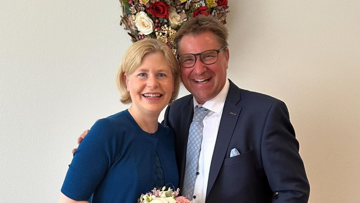 Das SVP-Traumpaar Toni Brunner und Esther Friedli hat geheiratet