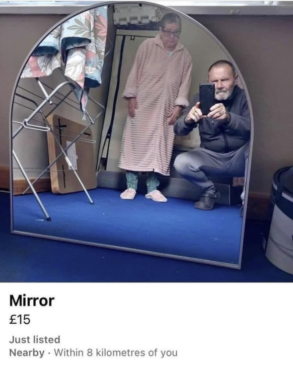 Leute, die Spiegel fotografieren: Fails der Woche