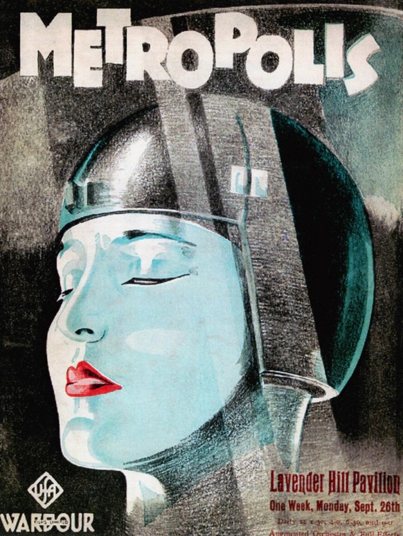 METROPOLIS, Brigitte Helm, 1927 Courtesy Everett Collection PUBLICATIONxINxGERxSUIxAUTxONLY Copyright: xCourtesyxEverettxCollectionx M8DMETR EC004