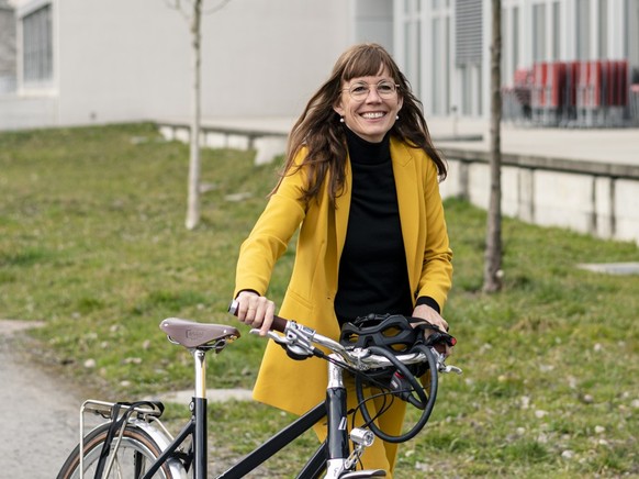 März 2023 Portrait von HSLU Rektorin Barbara Bader an der Hochschule Luzern, Schweiz.