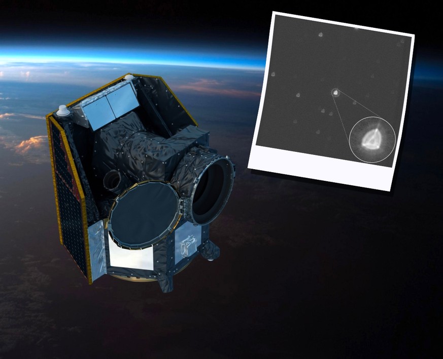 Das Schweizer Weltraumteleskop hat sein erstes Bild geschickt – es ist, nun ja, speziell