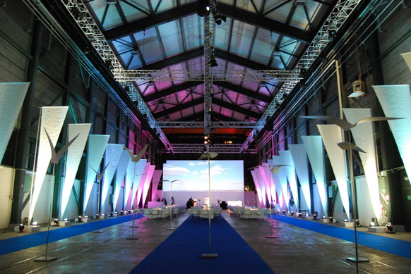 Event location Wollishofen shipyard