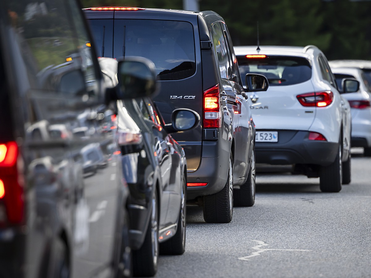 Les travaux de réaménagement de la jonction de Bulle (FR) visent à sécuriser la sortie dautoroute du chef-lieu gruérien (photo d'illustration).