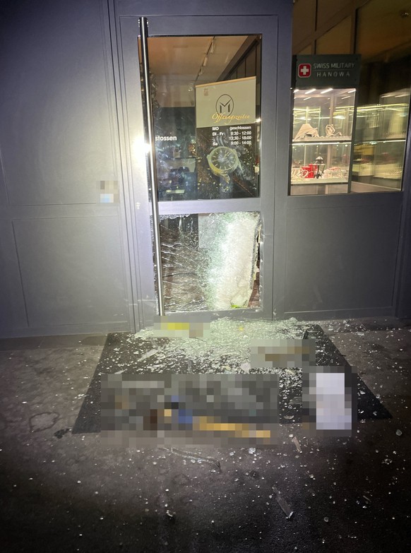 Bijouterie Biberist Solothurn EInbruch