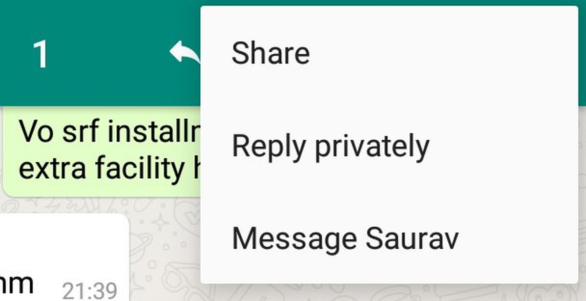 Bald kannst du in Gruppenchats private Nachrichten senden.