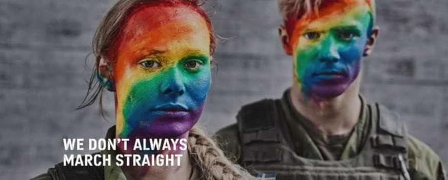 Schwedische Armee Pride