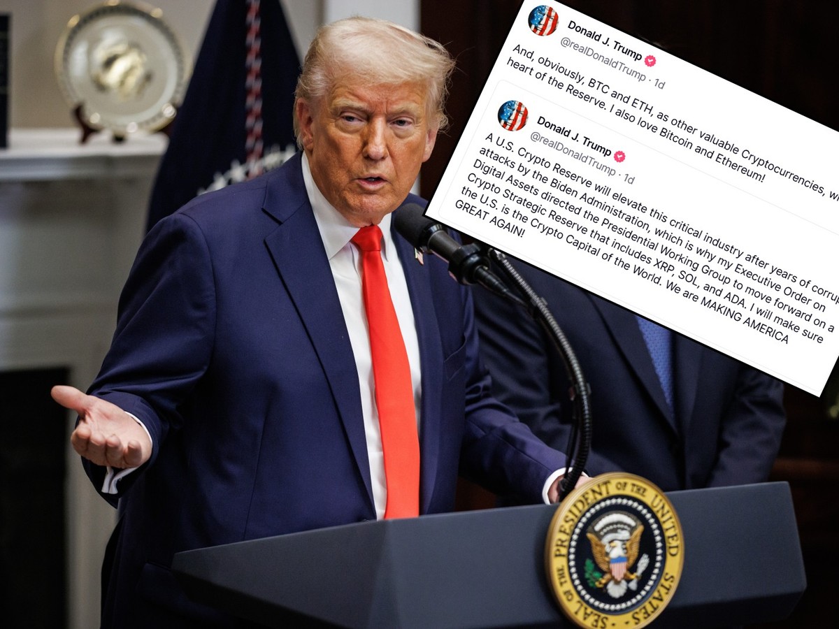 Millionengewinn dank Trumps Kryptotweets: Dusel – oder Insiderhandel?