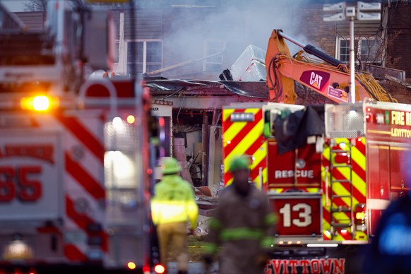 First responders work at the scene of an explosion and fire at Silver Lake Healthcare Center, Tuesday, Dec. 23, 2025, in Bristol Township, Pa. (Monica Herndon/The Philadelphia Inquirer via AP)
Nursing ...