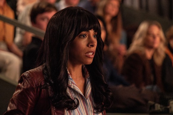 Woman of the Hour. Nicolette Robinson as Laura in Woman of the Hour. Cr. Leah Gallo/Netflix © 2024.