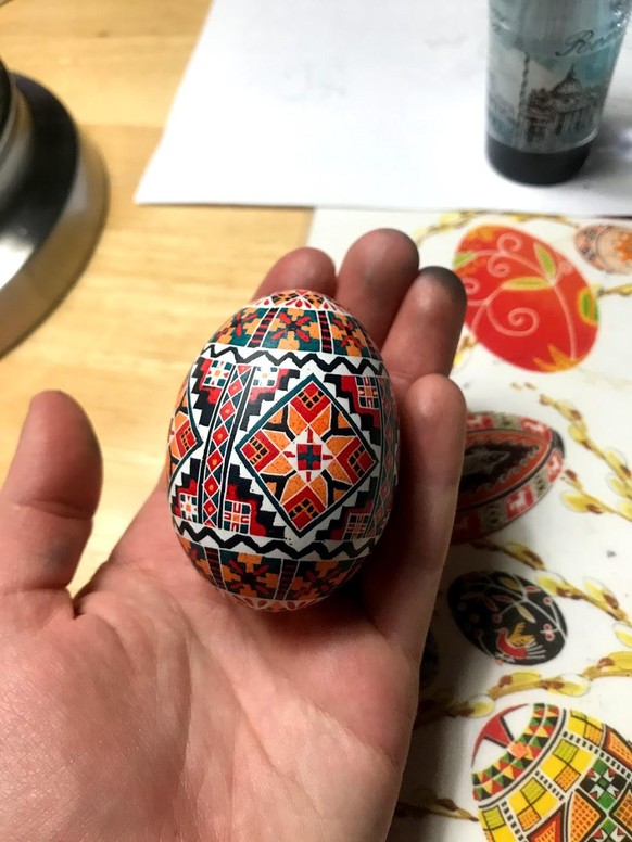 Oster Eiermalen Easter eggs