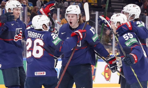 Adam Gaudette hat an der WM bislang überzeugt.
