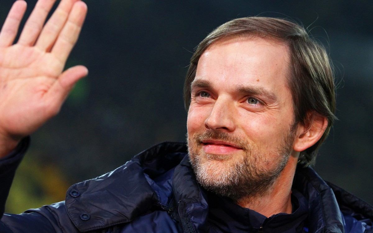 epa04711468 (FILE) A file picture dated 03 March 2012 of Mainz' head coach Thomas Tuchel before the German Bundesliga soccer match between Borussia Dortmung and FSV Mainz 05 in Dortmund, Germany. ...