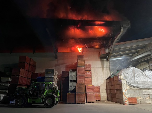 Brand in Cressier FR