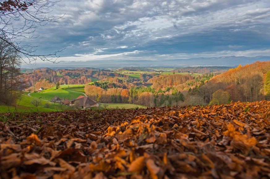 Der magische Ort im Oberaargau im Herbst.