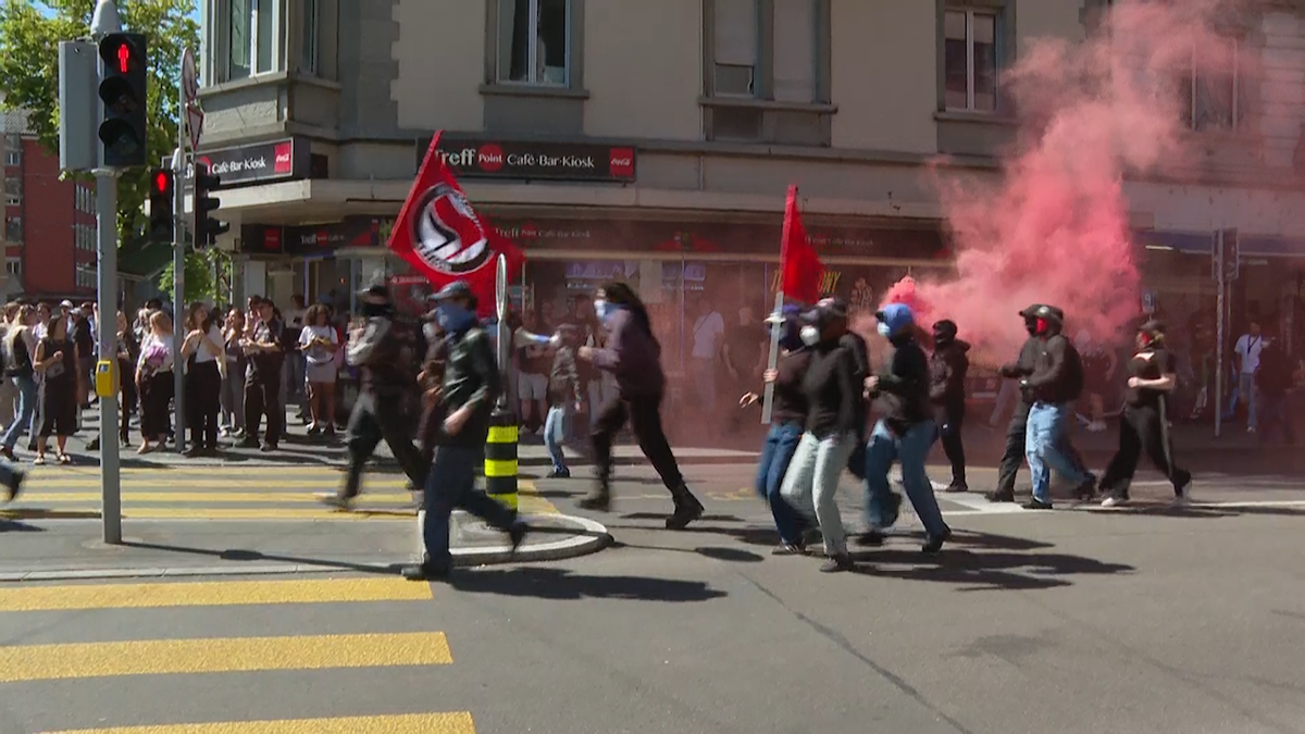 Das war der 1. Mai in Zürich in Bewegtbild