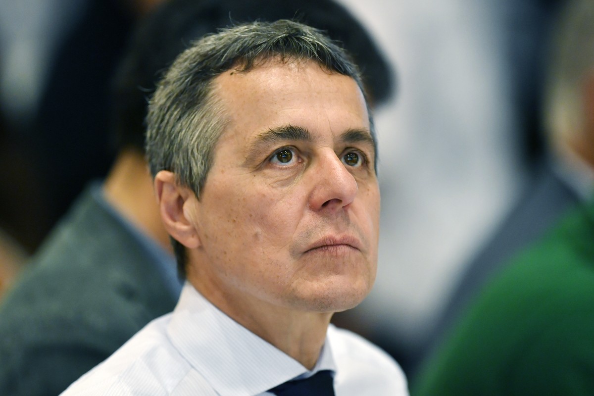 Bundesrat Ignazio Cassis an der Delegiertenversammlung der FDP Schweiz in Zuerich am Samstag, 22. Juni 2019. (KEYSTONE/Walter Bieri)