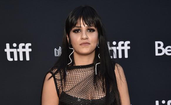 Sara Mardini attends the premiere for &quot;The Swimmers&quot; on day one of the Toronto International Film Festival at the Roy Thomson Hall on Thursday, Sept. 8, 2022, in Toronto. (Photo by Evan Agos ...