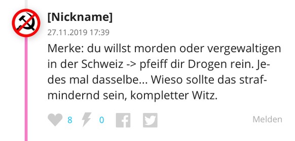 Täter im Aarauer Messermord laut Gutachten schuldunfähig
Wie schon gesagt beim Galeristensohn...