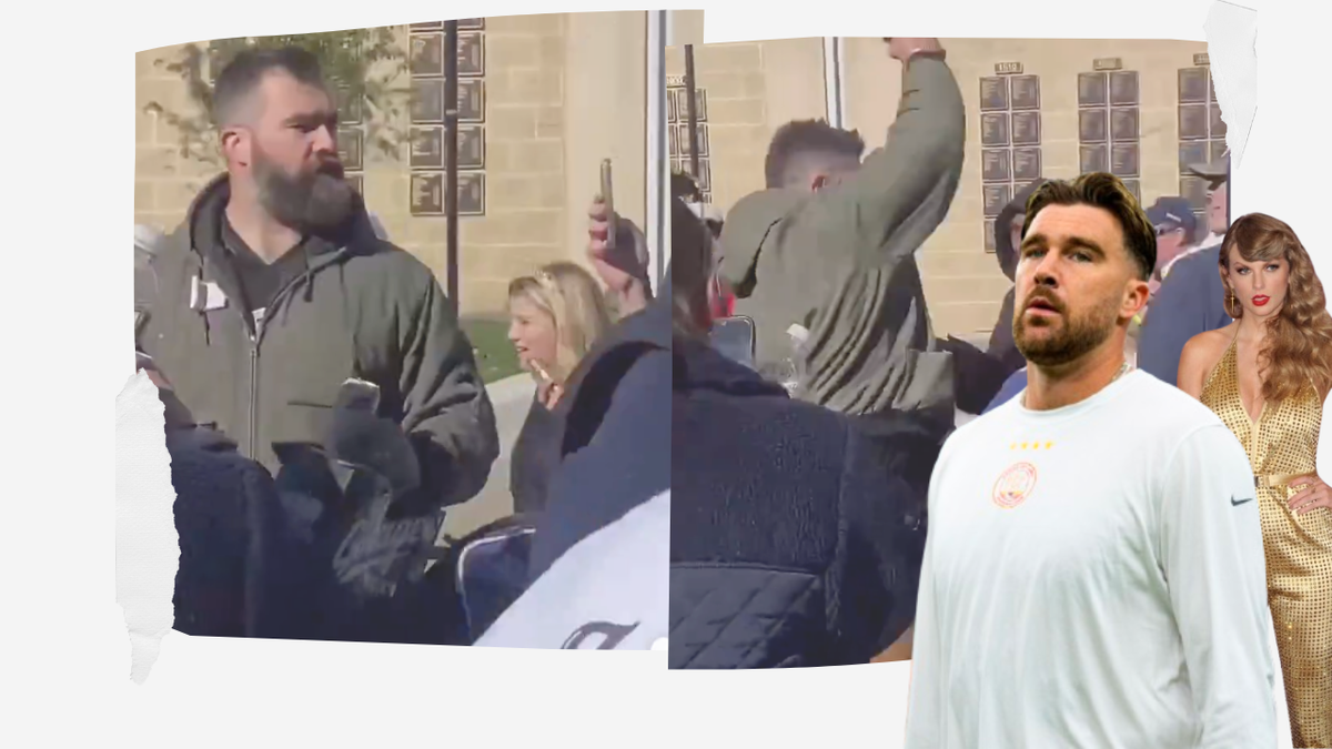 Jason Kelce s'énerve pour défendre son frère et Taylor Swift.