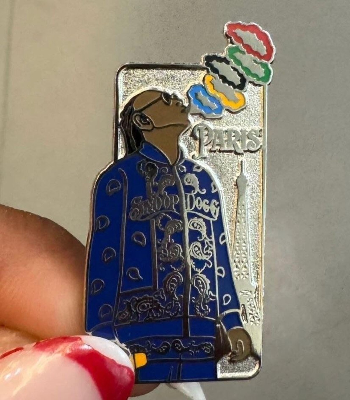 Snoop Dogg Pin für die Olympischn Spiele