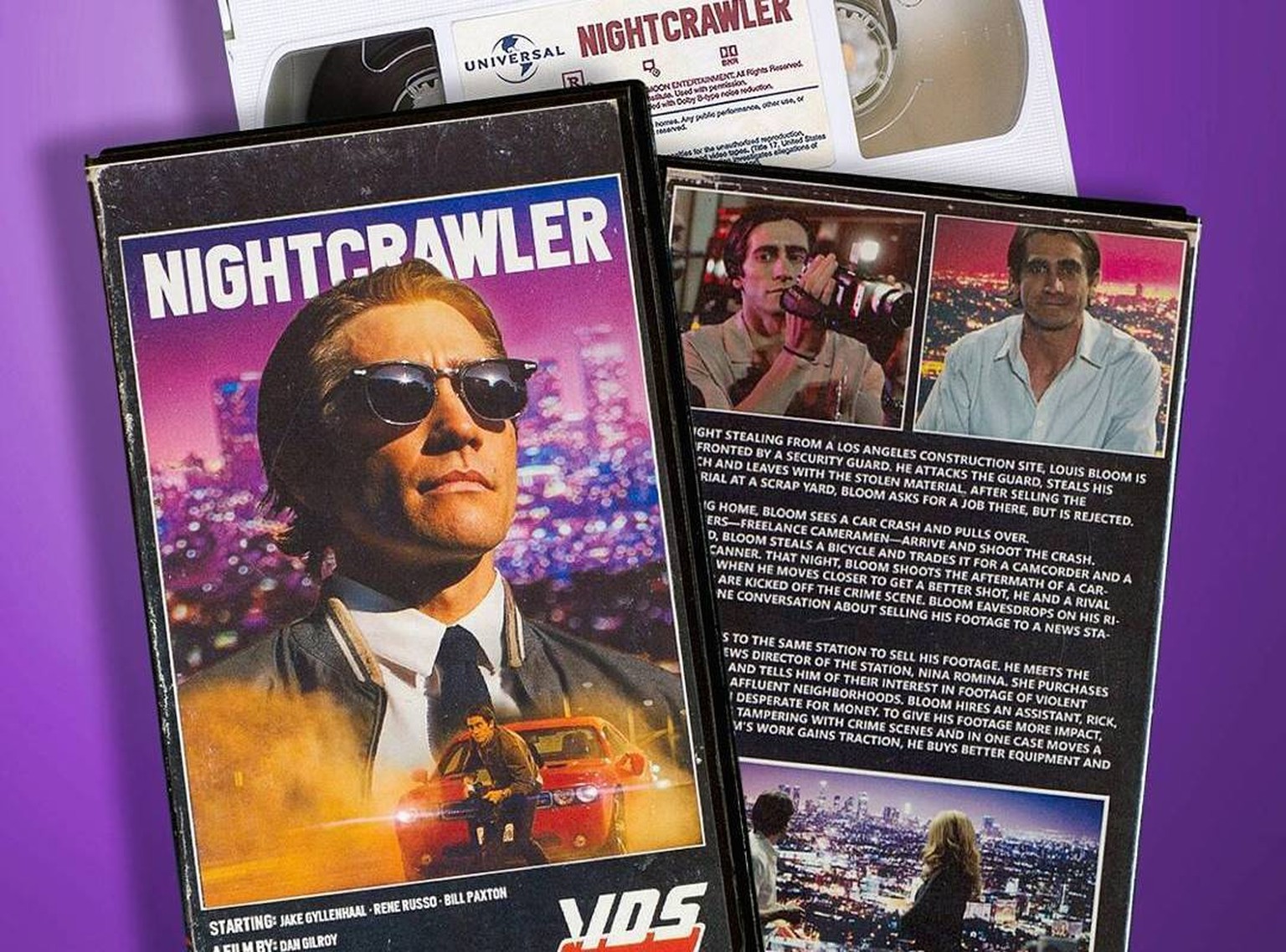 «Nightcrawler» im VHS-Style. Aber sowas von.
