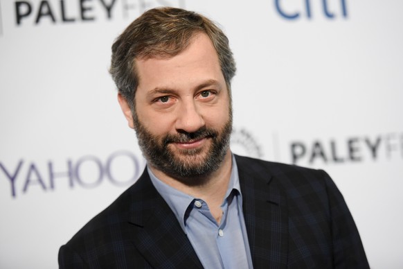 FILE - In this March 8, 2015 file photo, producer-director Judd Apatow arrives at the 32nd Annual Paleyfest : &quot;Girls&quot;, in Los Angeles. Apatow&#039;s latest project, a book titled, &quot;Sick ...