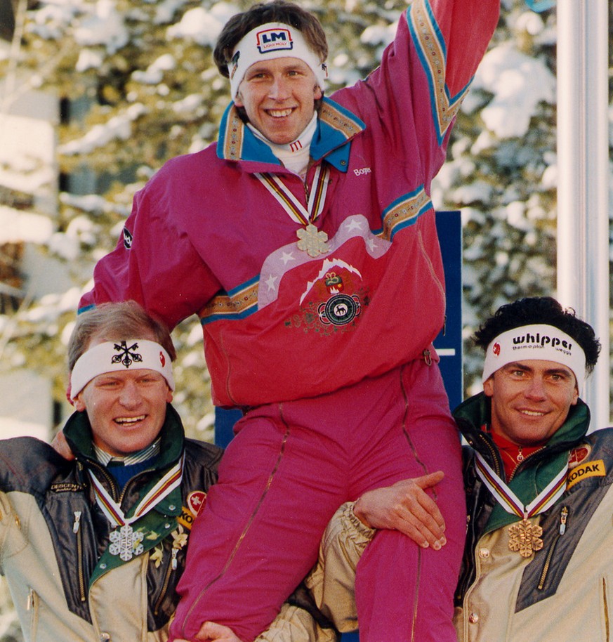 06.02.1989: Eine deutsche Eintagsfliege vereitelt in Vail einen Schweizer Vierfach-Triumph und wird Abfahrts-Weltmeister