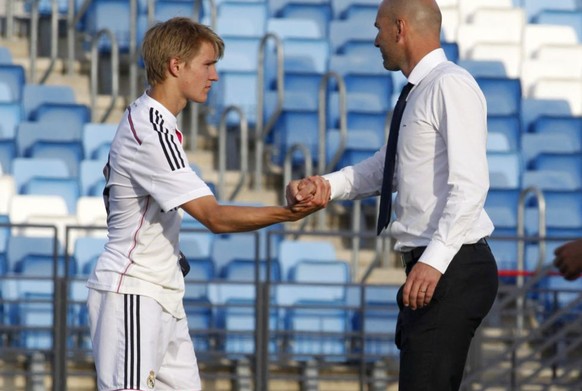 Odegaard gilt als Riesentalent: Zidane musste ihn spielen lassen.