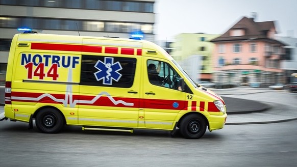 Herzversagen in Aarau: Die Sanitäter kamen zu spät.<br data-editable="remove">