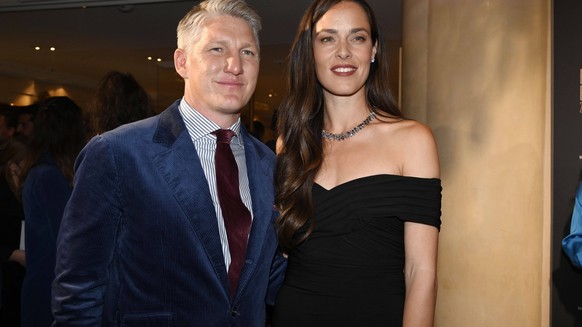 Bastian Schweinsteiger und Ana Ivanovic bei der 19. Verleihung der Best Brands Awards 2022 im Hotel Bayerischer Hof. M