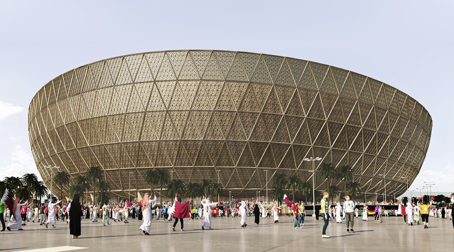 Das Lusail Iconic Stadium ist das grösste Stadion Katars.