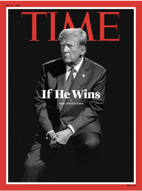 Unter dem Titel «If He Wins» erklärt der ehemalige US-Präsident Donald Trump im aktuellen «Time Magazine», was er bei einem erneuten Wahlsieg im Herbst alles ändern will.