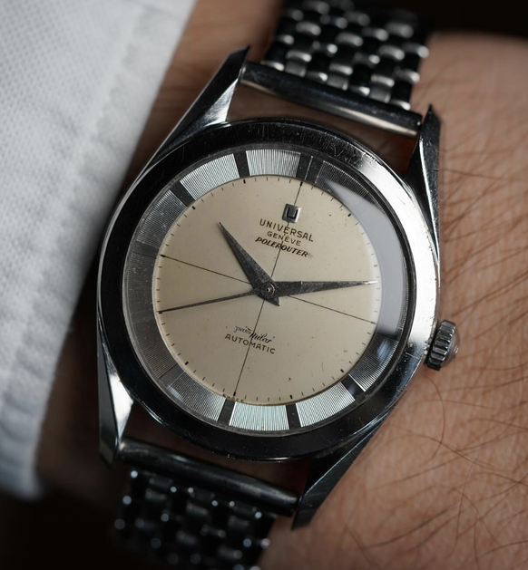 Die Uhr der Stunde.