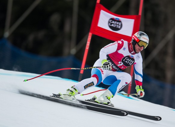 Beat Feuz fand sich im ersten Training auf der Strecke überhaupt nicht zu recht.