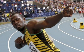 Usain Bolt versucht sich wieder einmal über 400 Meter.