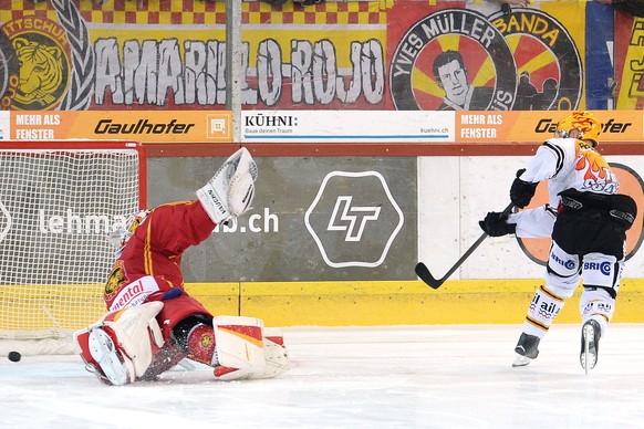 Fredrik Pettersson entscheidet die Partie im Penaltyschiessen für Lugano.