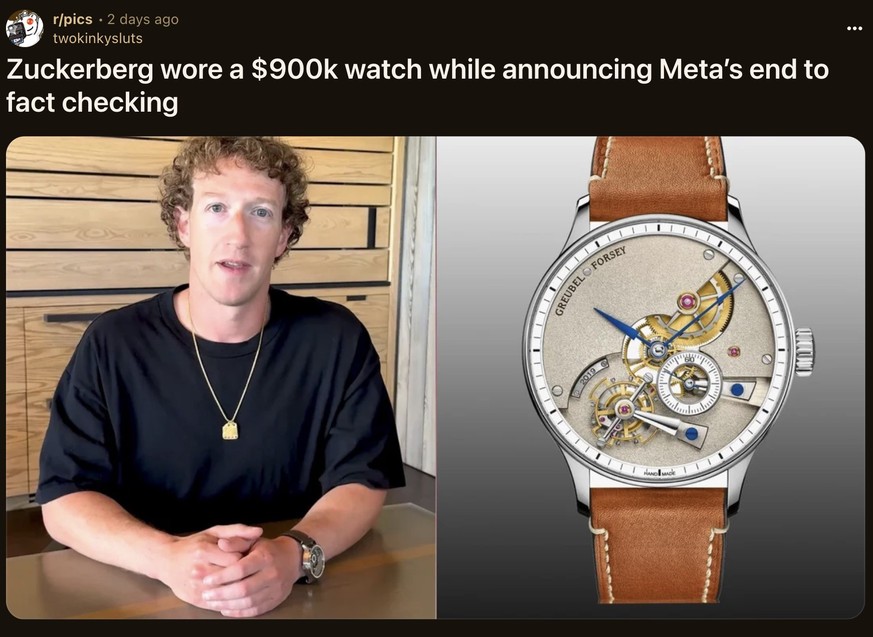 Zuckerberg Faktenchecks