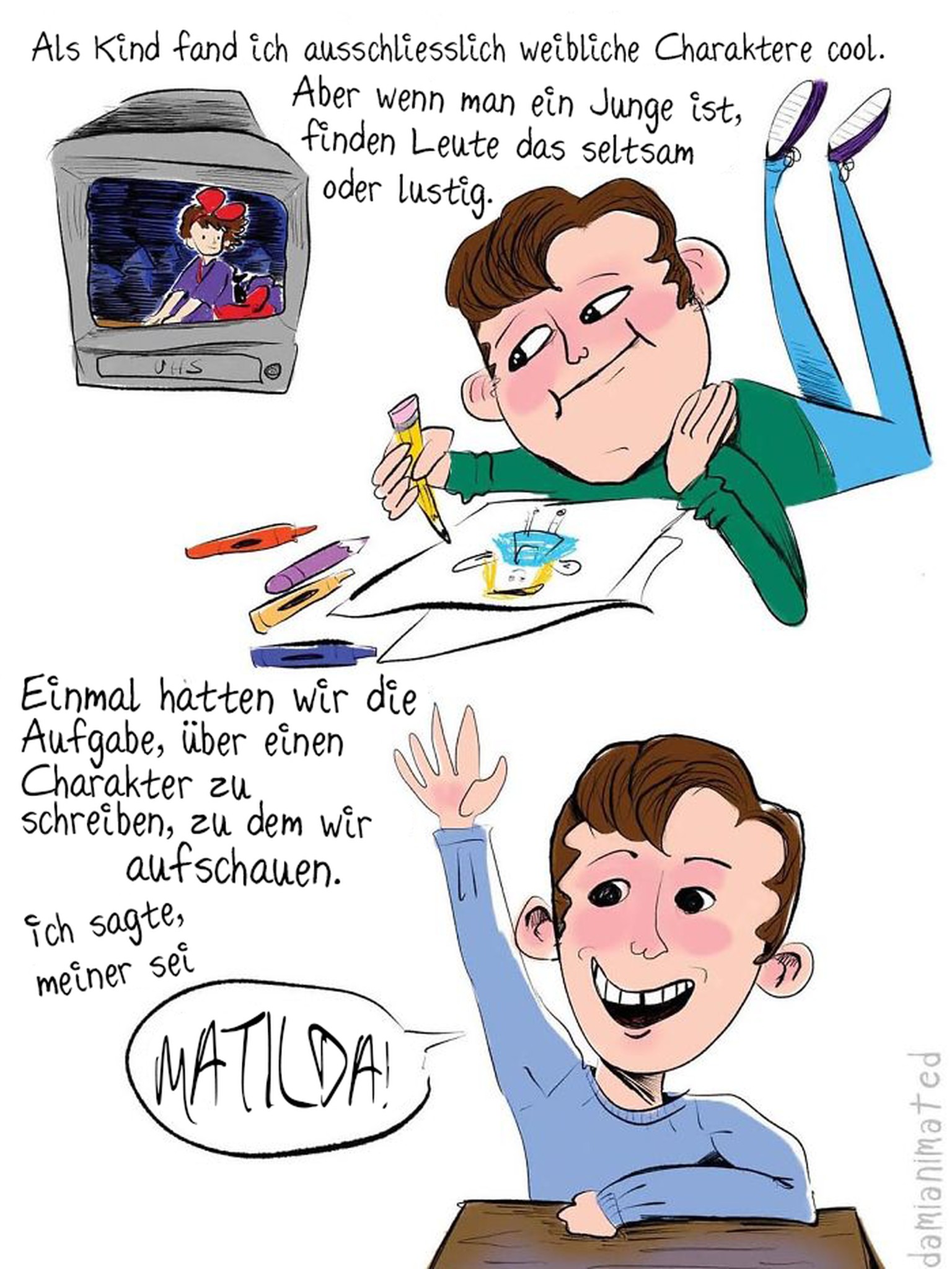 Ein Comic Will Uns Aufzeigen Wie Kleine Jungen Sexismus Lernen Watson