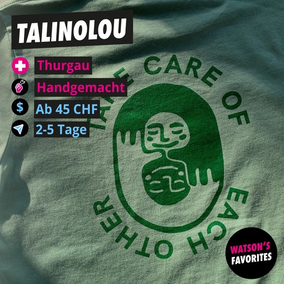 Das «Take care of each other»-T-Shirt von Talinolou.