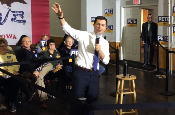 Pete Buttigieg in Keokuk (Iowa)