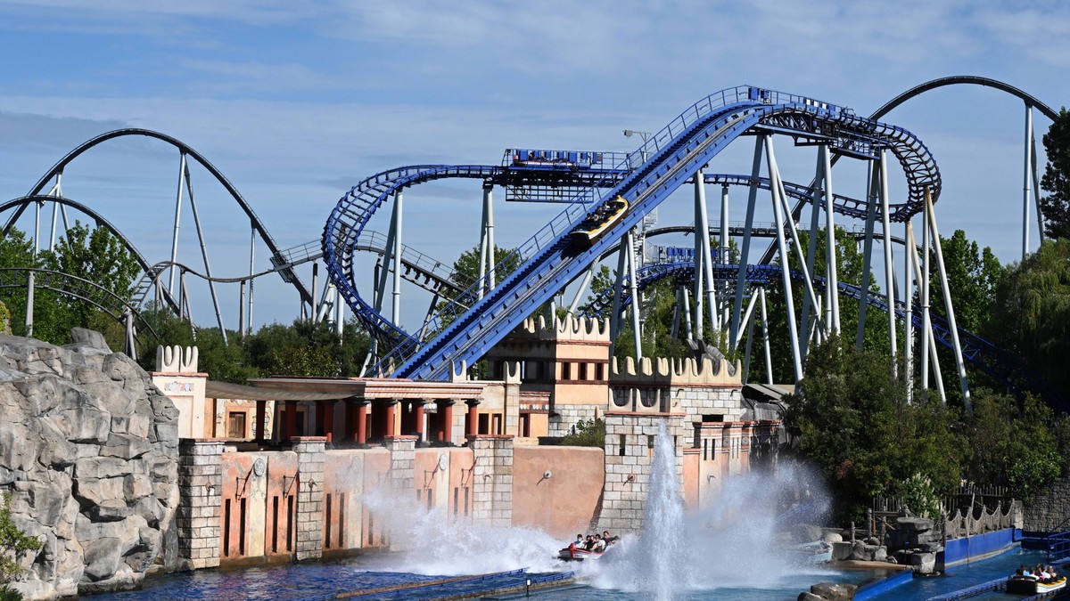Der Europa-Park ist ein Freizeit- und Themenpark in Rust, Baden-W