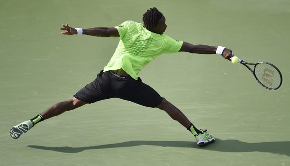 Der «Slideman» und Defensivkünstler: Gaël Monfils wartet im Viertelfinal.